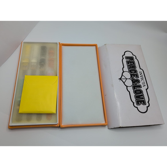 Invicta Peace and Love Watch In Original Box NEW 7 Bands Paperwork - Picture 4 of 6